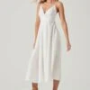 Ambrosia Midi Dress 1 Ambrosia Midi Dress -Outlet Cozi Luxe Store ACDR100490 WHITE 0379
