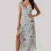 Tempest Floral Ruffle Midi Dress