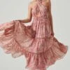 Jaidee Floral Tiered Maxi Dress