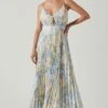 Loralee Pleated Floral Midi Dress -Outlet Cozi Luxe Store ACDR101790B YELLOWMULTI 1 eaa16b71 dbe3 463b 9203 5c58a795eacc
