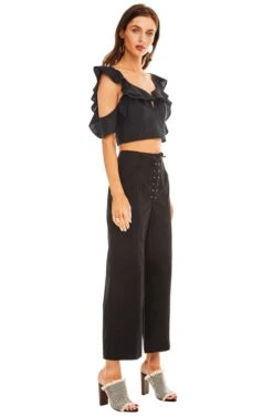 Teagan Pant 9 Teagan Pant -Outlet Cozi Luxe Store ACP6448 BLACK 02