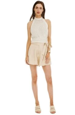 Jayden Shorts -Outlet Cozi Luxe Store ACP6449B CAPPUCCINO 01