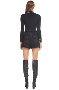 Cece Skort -Outlet Cozi Luxe Store ACP7012 BLACK OUT 03