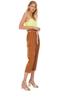 Neo Pants -Outlet Cozi Luxe Store ACP7024 PAPAYA STRIPE 02