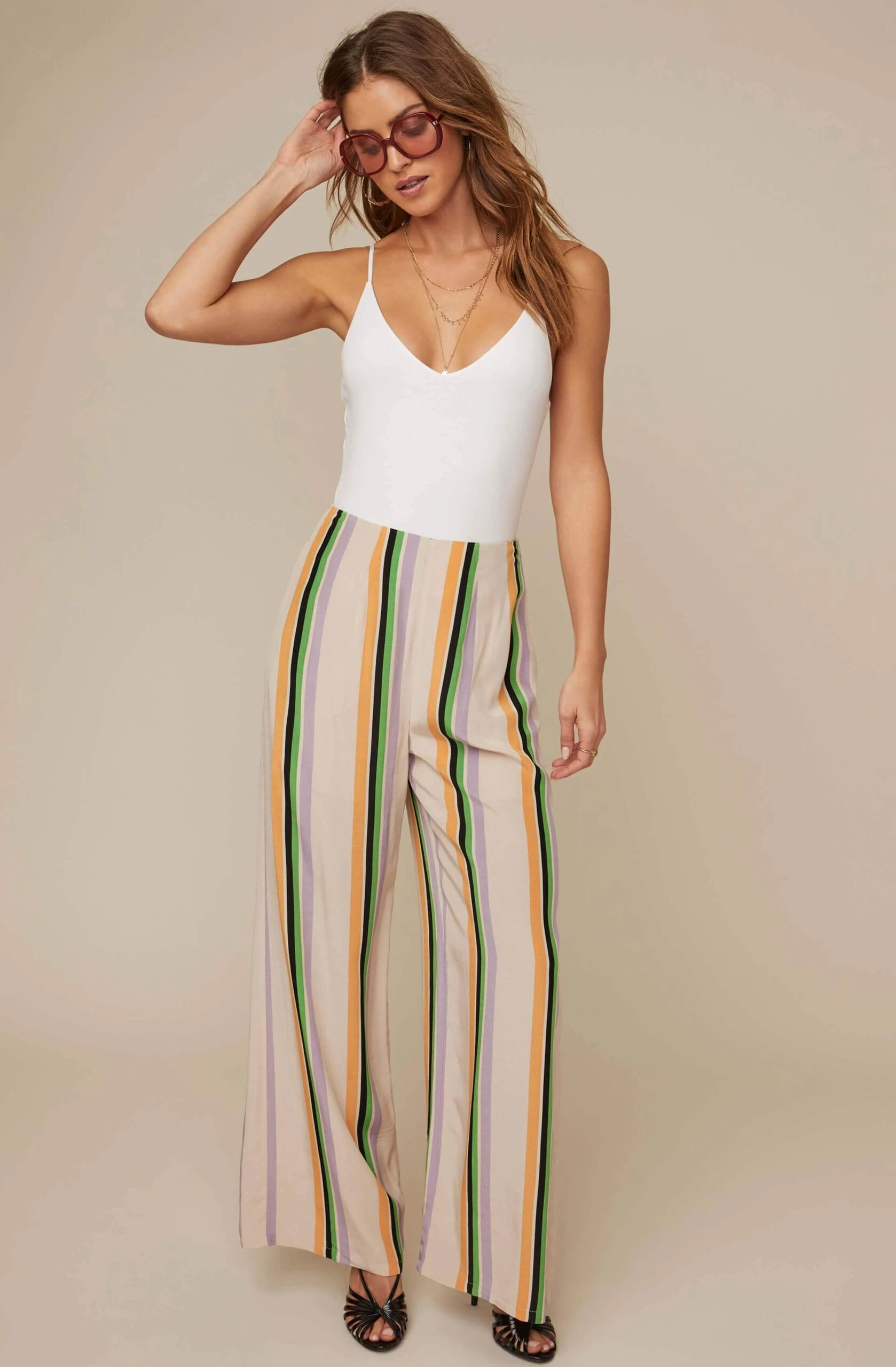 Burke Striped Wide Leg Pants 4 Burke Striped Wide Leg Pants - Image 2