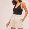 Sophia Shorts -Outlet Cozi Luxe Store ACP7050 NATURAL 3A