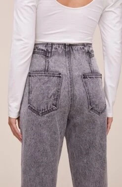 Perfectly Pleated Jean -Outlet Cozi Luxe Store ACP7184 ASPHALT 7