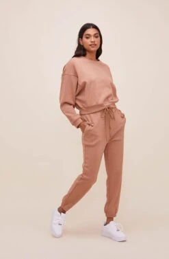 Staying In Sweatpants 9 Staying In Sweatpants -Outlet Cozi Luxe Store ACP7198 WASHEDCLAY 4