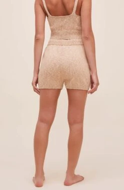 Affogato Knit Shorts -Outlet Cozi Luxe Store ACP7204 CAFEAULAIT 5