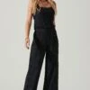 Janesa Wide Leg Pants -Outlet Cozi Luxe Store ACP7267 BLACK 1