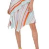 Palette Skirt -Outlet Cozi Luxe Store ACS9009 POP ORANGE STRIPE 4