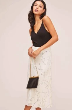 Pamela Midi Skirt 10 Pamela Midi Skirt -Outlet Cozi Luxe Store ACS9022B BALLET SKETCH 2A