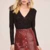 Come Slither Mini Skirt -Outlet Cozi Luxe Store ACS9030 RUBY PYTHON 3