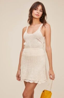 Koa Crochet Skirt -Outlet Cozi Luxe Store ACS9048 NATURAL 2