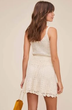 Koa Crochet Skirt -Outlet Cozi Luxe Store ACS9048 NATURAL 6