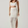 Carlina Crochet Midi Skirt -Outlet Cozi Luxe Store ACS9118 WHITE 1 f82ce1a1 62bf 4175 9c33 44f7e5efba0b