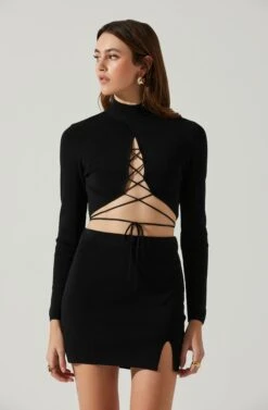 Raven Mini Skirt 10 Raven Mini Skirt -Outlet Cozi Luxe Store ACS9127 2