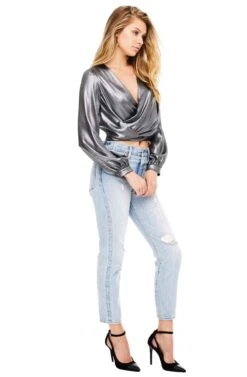 Langley Top -Outlet Cozi Luxe Store ACT12091 GUNMETAL 02