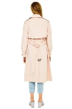 Wesley Trench -Outlet Cozi Luxe Store ACT13085 BLUSH 03