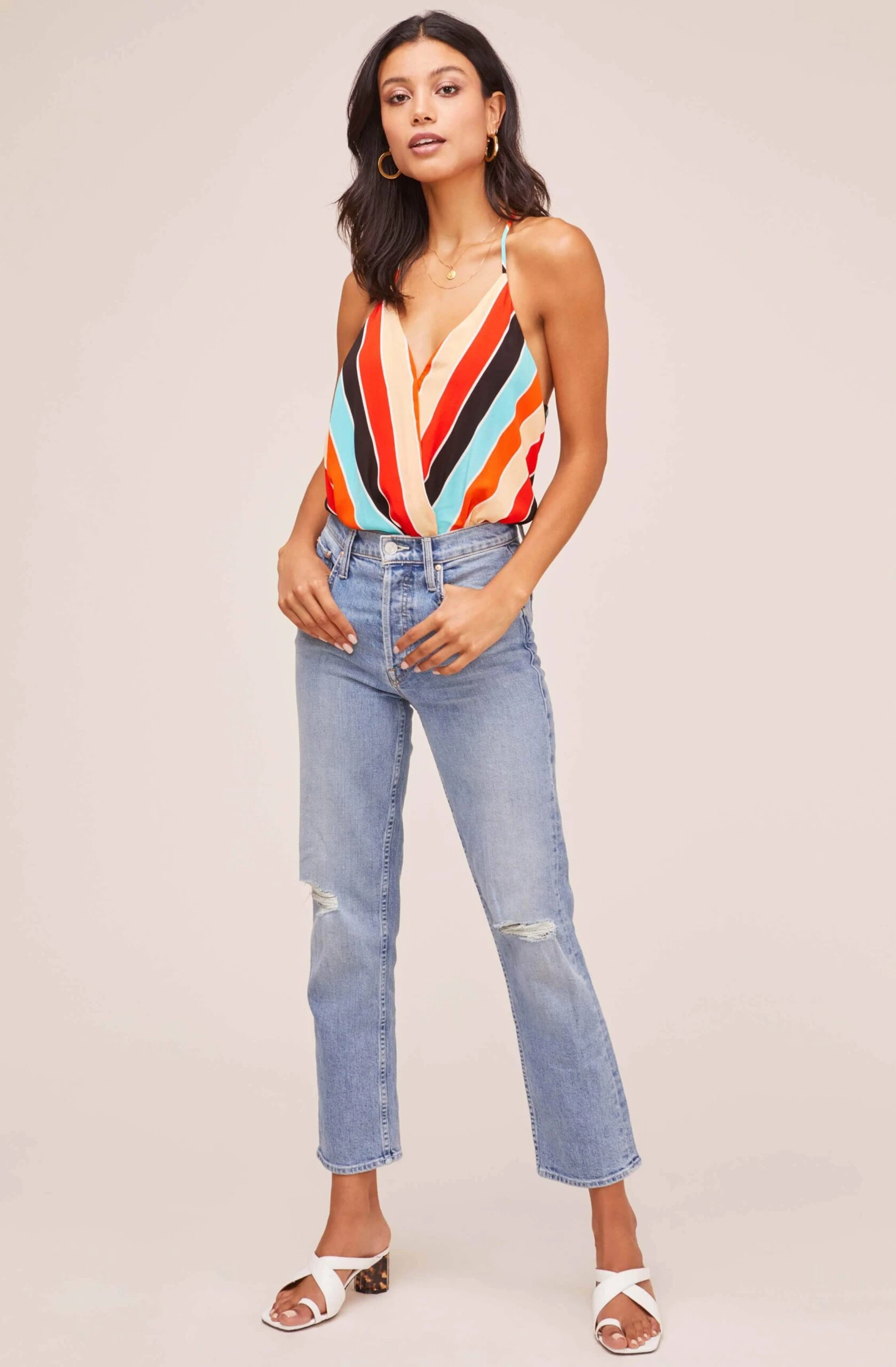 Amber Striped Bodysuit 4 Amber Striped Bodysuit - Image 2