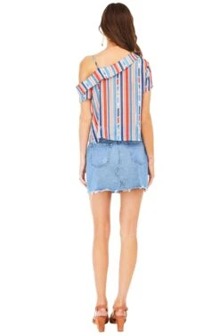 Logan Top 9 Logan Top -Outlet Cozi Luxe Store ACT13387 GEO MULTI STRIPE 03