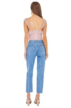 Lily Lace Bodysuit 17 Lily Lace Bodysuit -Outlet Cozi Luxe Store ACT13388 ROSE 03