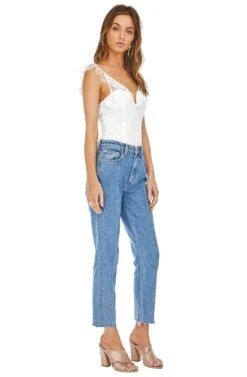 Lily Lace Bodysuit 12 Lily Lace Bodysuit -Outlet Cozi Luxe Store ACT13388 WHITE 02