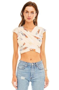 Bethany Top -Outlet Cozi Luxe Store ACT13441 PEACH SORBET FLORAL 00 464de0eb 71c0 43ce b779 1d6f216a5ce4