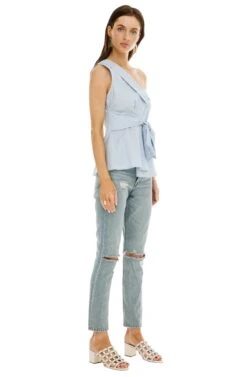 Sammie Top -Outlet Cozi Luxe Store ACT13537 FRENCH BLUE 02