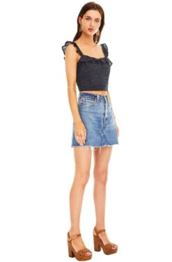 Dana Top -Outlet Cozi Luxe Store ACT13574B NAVY BLACK 02