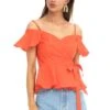 Carly Top 1 Carly Top -Outlet Cozi Luxe Store ACT13610 RED ORANGE 00 5d28abb4 287c 4c63 8394 a3d904f06587