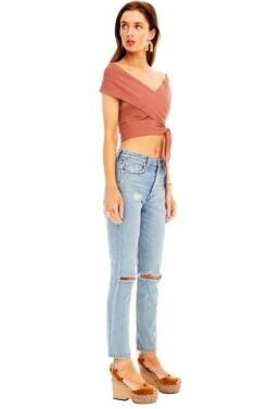 Vienna Top -Outlet Cozi Luxe Store ACT13654 MAUVE 02