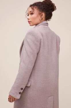 Blair Coat -Outlet Cozi Luxe Store ACT13910B TAUPE 4