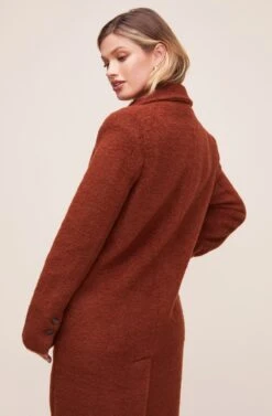 Blair Coat -Outlet Cozi Luxe Store ACT13910B WARM CINNAMON 5