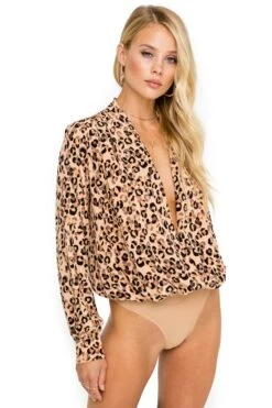 Surplice Leopard Bodysuit 12 Surplice Leopard Bodysuit -Outlet Cozi Luxe Store ACT13952C LEOPARD PRINT 05 19ea5844 7e14 46e6 ba65 82c7c3503f2f