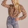 Surplice Leopard Bodysuit -Outlet Cozi Luxe Store ACT13952C LEOPARD PRINT 06 37cff358 57bb 4b5e b110 288d33268cae