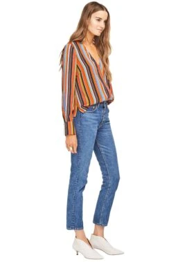 Doreen Top 8 Doreen Top -Outlet Cozi Luxe Store ACT15018 MULTI STRIPE 02