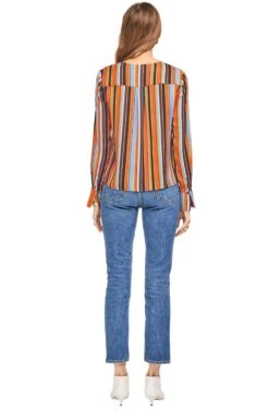 Doreen Top 9 Doreen Top -Outlet Cozi Luxe Store ACT15018 MULTI STRIPE 03
