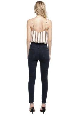 Cowl Cami Bodysuit -Outlet Cozi Luxe Store ACT15040 IVORY GOLD 03