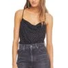 Cosmo Tank Bodysuit -Outlet Cozi Luxe Store ACT15103 BLACK 00