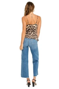 Ruched Front Drape Leopard Cami -Outlet Cozi Luxe Store ACT15112B LEOPARD PRINT 03 a208a901 7cce 44a9 a418 a6a015bb2926