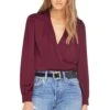 Janice Blouse -Outlet Cozi Luxe Store ACT15136 CABERNET 00 4671d0b8 85e3 41e6 822f 627e674d6dbc