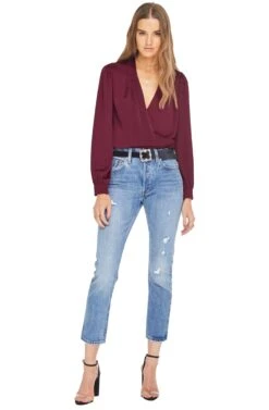 Janice Blouse -Outlet Cozi Luxe Store ACT15136 CABERNET 01 123d5eb3 e3f0 49d3 9296 c62dadffa348