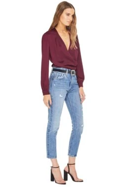 Janice Blouse -Outlet Cozi Luxe Store ACT15136 CABERNET 02 1ac6fbb6 d5ac 4ee3 b949 c872e4965bf7