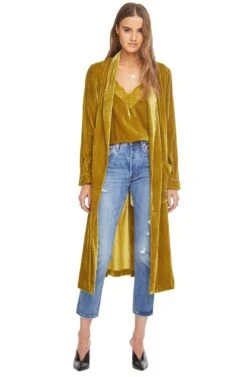 Estelle Jacket -Outlet Cozi Luxe Store ACT15139 GOLD 01