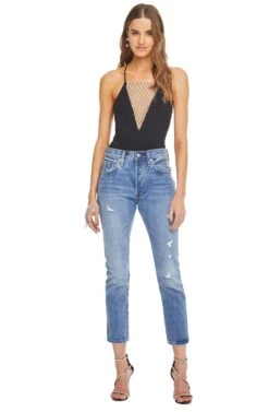 Boom Boom Bodysuit -Outlet Cozi Luxe Store ACT15146 BLACK 01