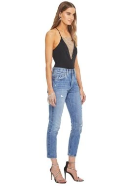 Boom Boom Bodysuit -Outlet Cozi Luxe Store ACT15146 BLACK 02