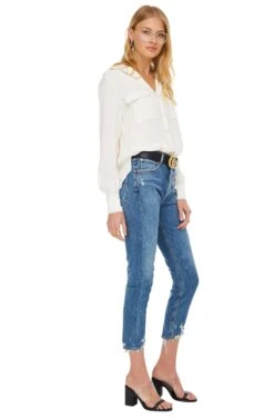 Effect Top -Outlet Cozi Luxe Store ACT15176 CREAM 02