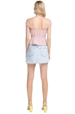 Caden Top 11 Caden Top -Outlet Cozi Luxe Store ACT15258 BRICK WHITE 3 bc181ef5 f853 417e be77 ee65da6ddc5e