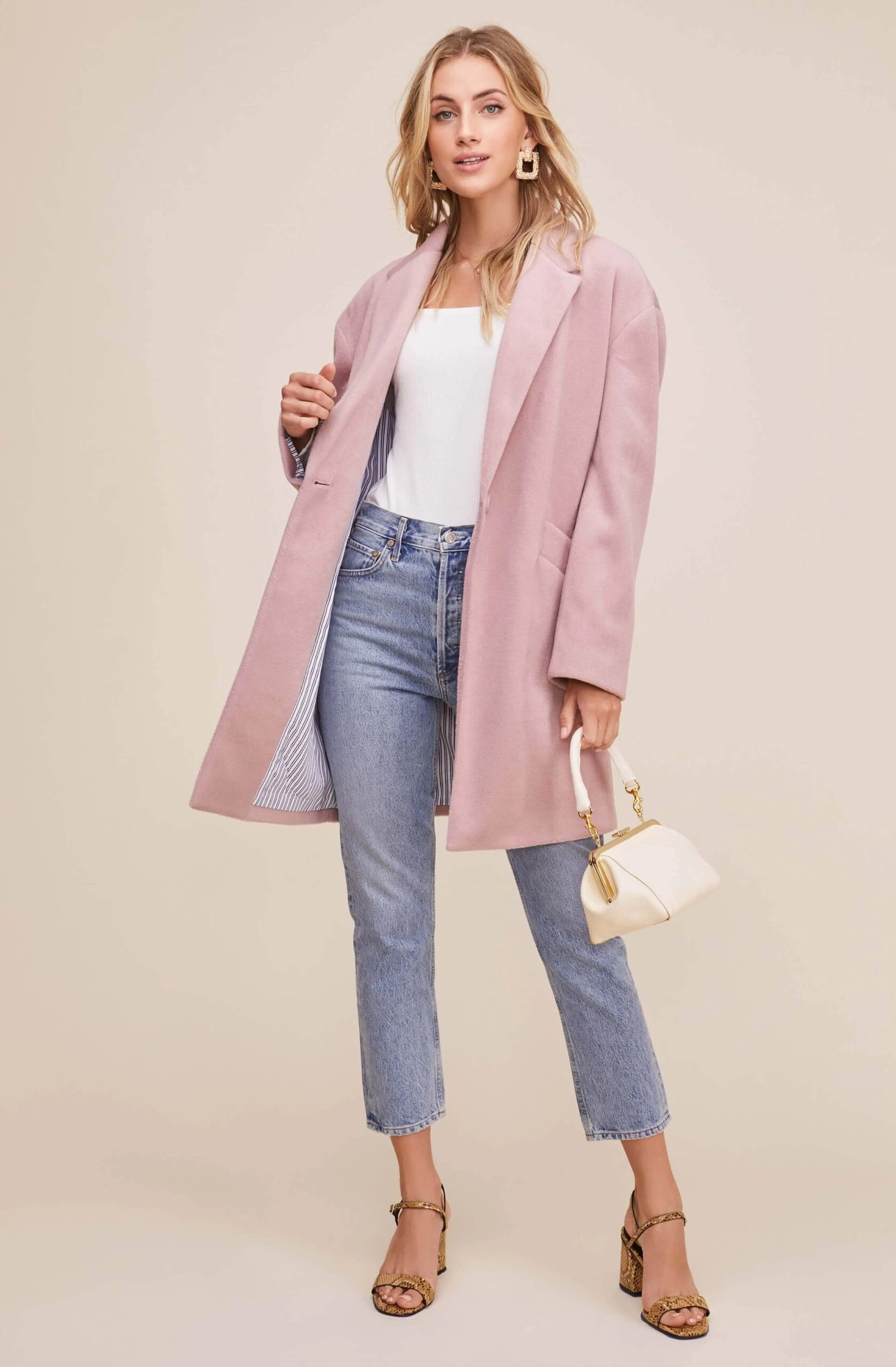 One Button Closure Topcoat 5 One Button Closure Topcoat - Image 3